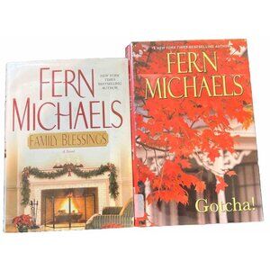 FERN MICHAELS 2 Hardcover Books FAMILY BLESSING & GOTCHA
